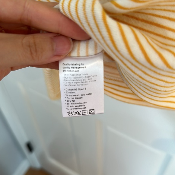 Oui Mais Non Striped T-shirt - Picture 4 of 4